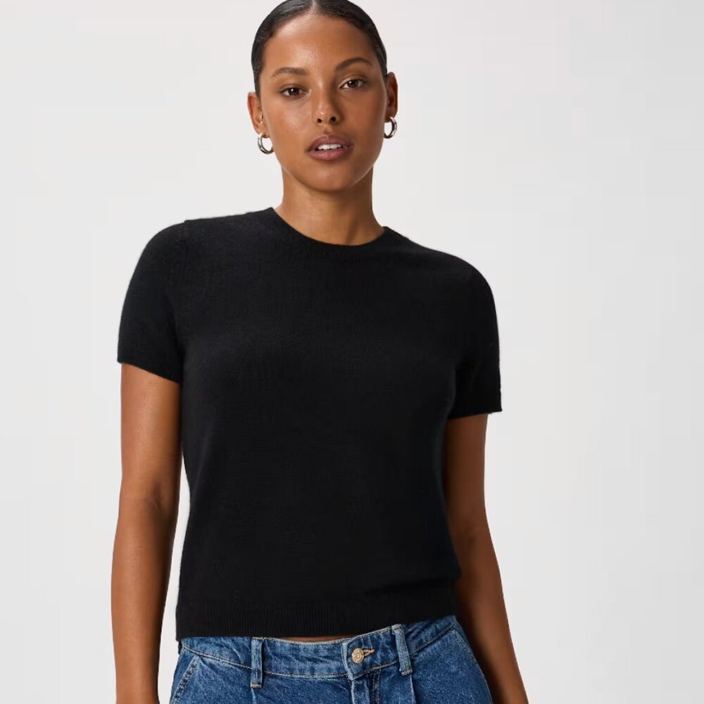 Quince Mongolian Cashmere Tee